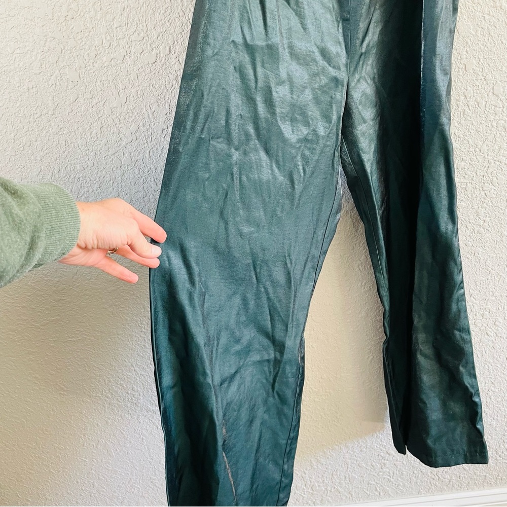 About Us Green Shine Jumpsuit - Picture 7 of 13